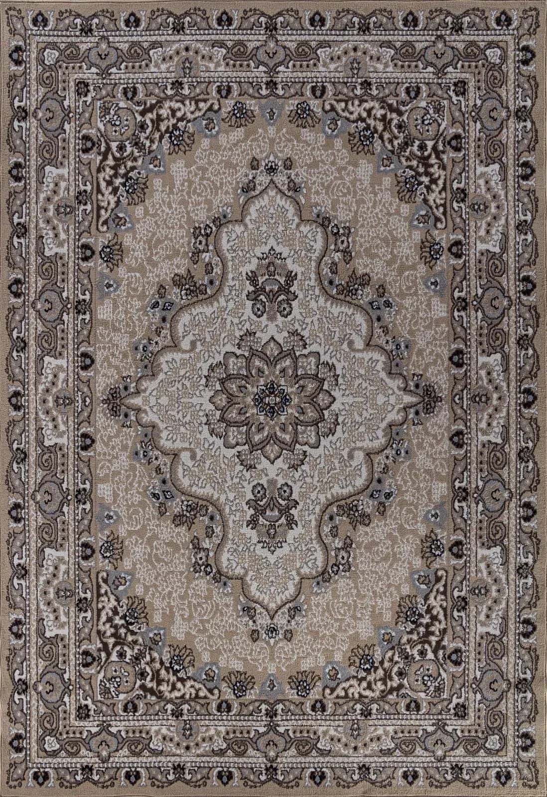 Ковер Ковер Классический AIDIN CARPET PRAGA 06020A BEIGE / BEIGE 1.5x2м
