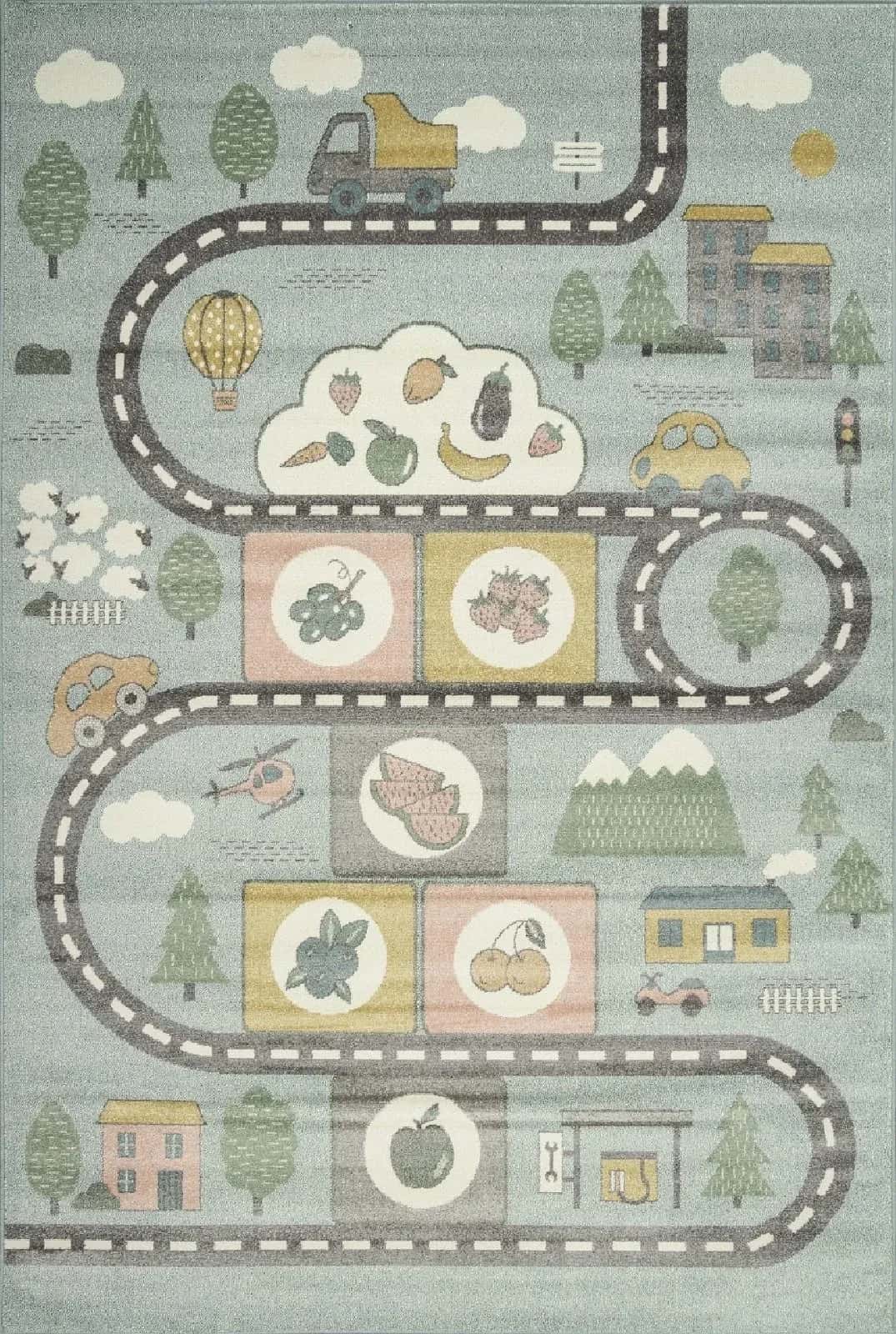 Ковер Ковер Детский MERINOS IZUMRUD C214 MULTICOLOR 3x4м