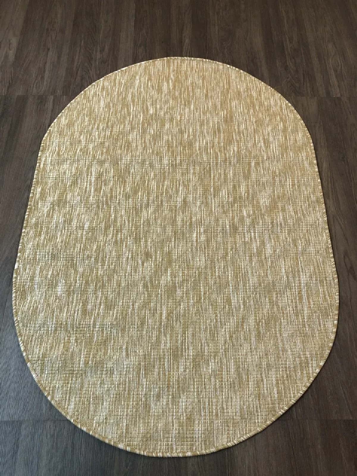 Ковер MERINOS VEGAS S112 BEIGE Овал Овал 1.2x1.7м