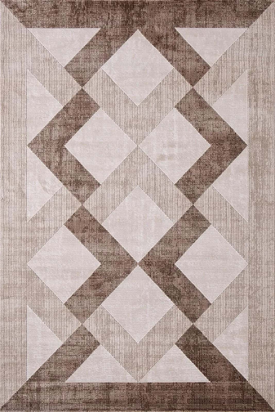 Ковер KARMEN HALI PANAMA PN014B BROWN / BROWN 0.78x1.5м