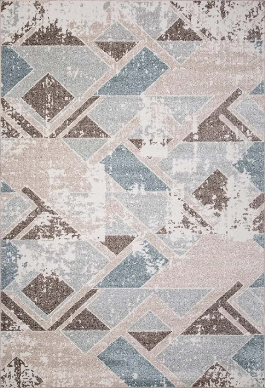Ковер MERINOS NATUREL D979 BEIGE-BLUE 3x5м