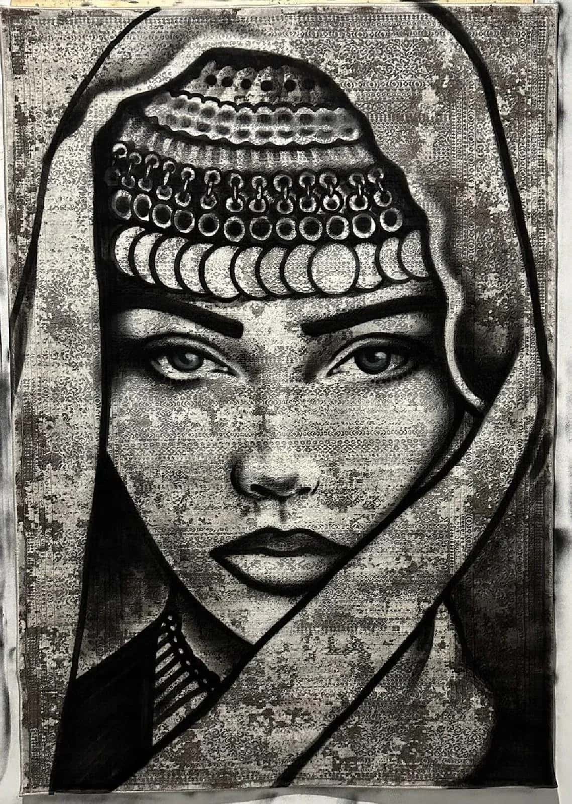 Ковер Ковер ARTWORK PICTURES PC 79 GRAY-BEIGE Портрет 1.6x2.3м