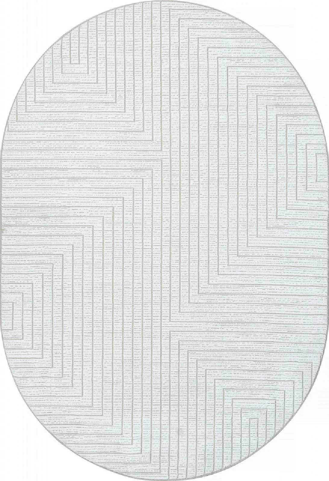 WHITE / BEIGE, Овал