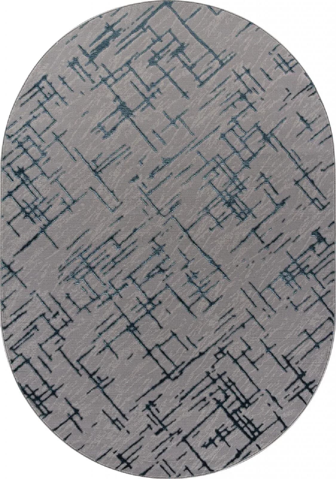 GRAY-D.BLUE, Овал