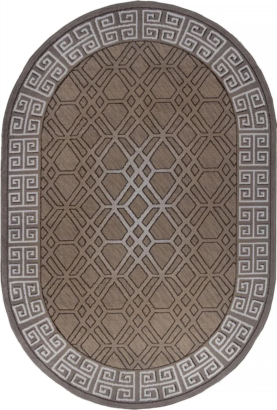 BEIGE / DARK VIZON, Овал