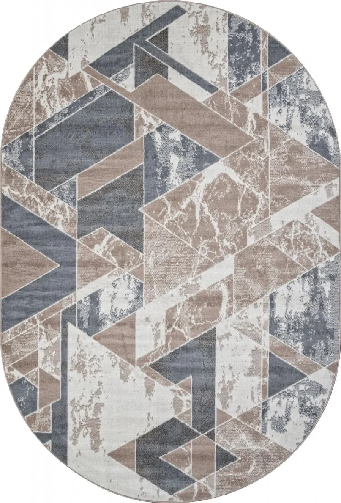 BEIGE-BLUE, Овал