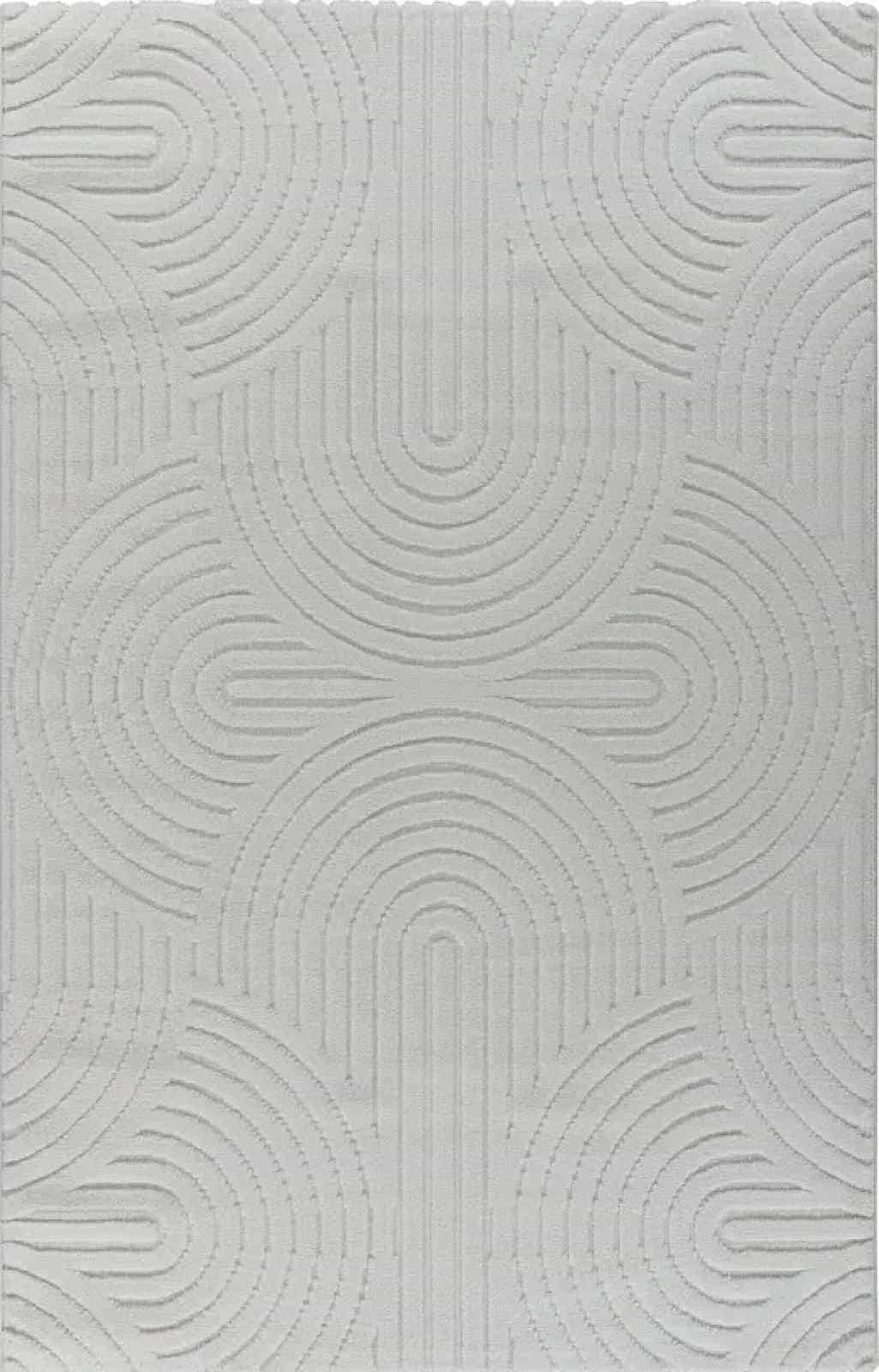 Ковер OZ KAPLAN Sofia 0E419A White-White 2x3м
