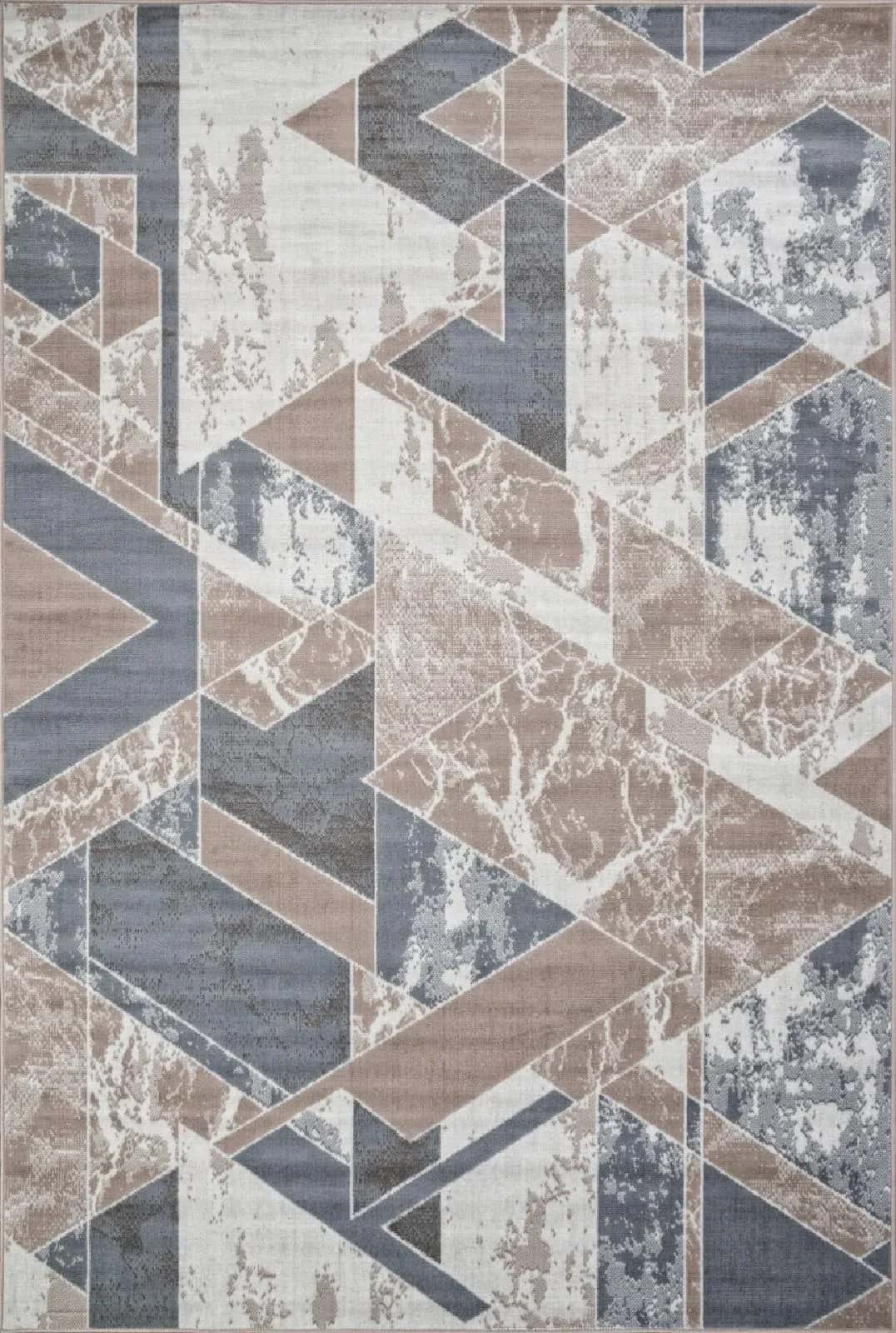 Ковер Ковер Современный MERINOS SIERRA F354 BEIGE-BLUE 1.8x3.5м
