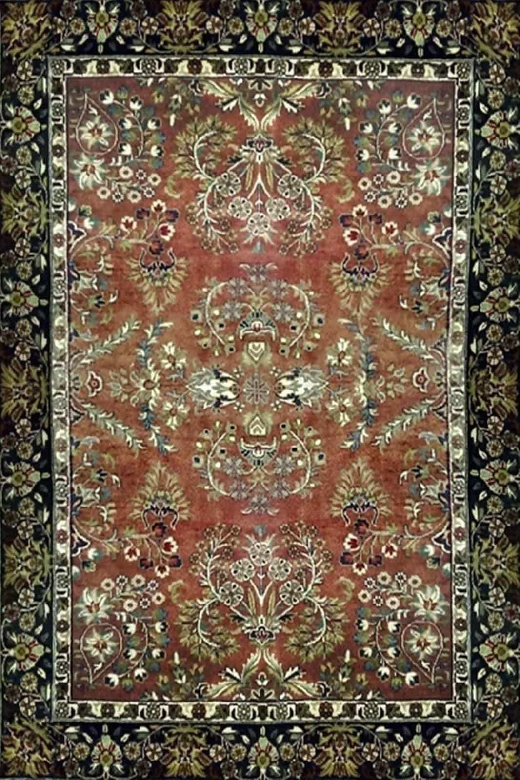 Индийский ковер ручной работы Агра 1.23x1.84м