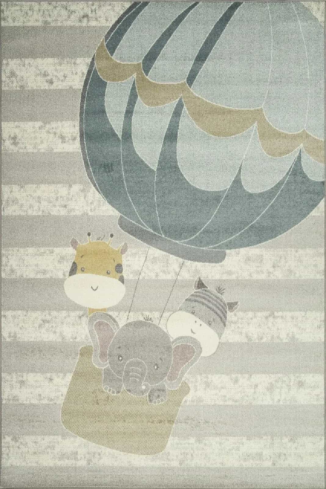 Ковер Ковер Детский MERINOS IZUMRUD F263 GRAY 2x3м