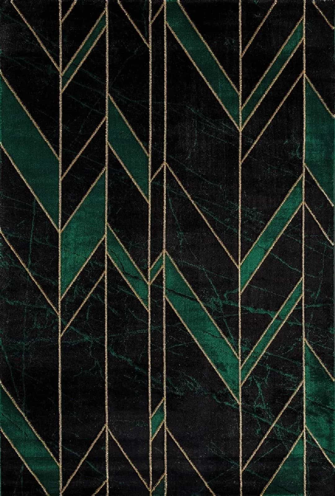 Ковер KARMEN HALI OMEGA 04459Y GREEN / GREEN 0.8x1.5м
