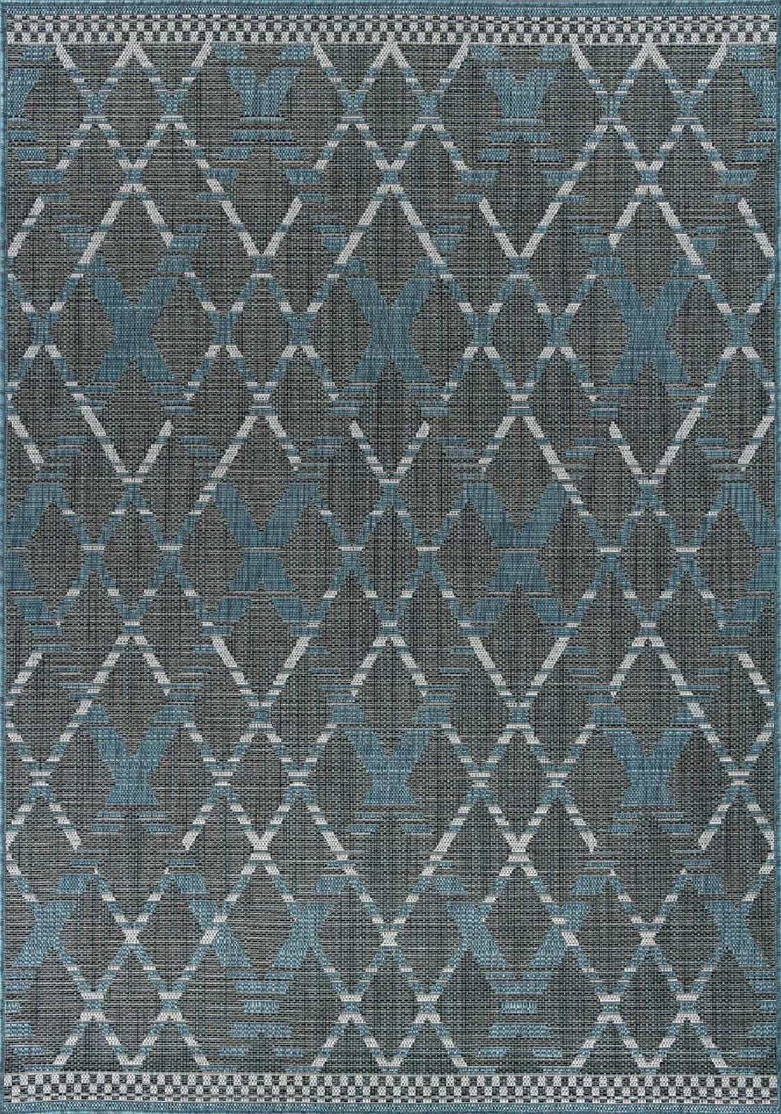 Ковер Ковер Современный MERINOS KAIR S135 BLUE 2x3.9м