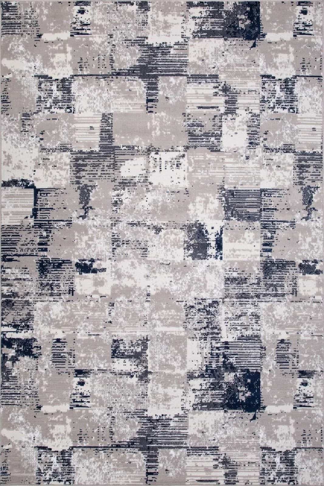 Ковер MERINOS RICHI 8673 GRAY-BLUE 1x2м