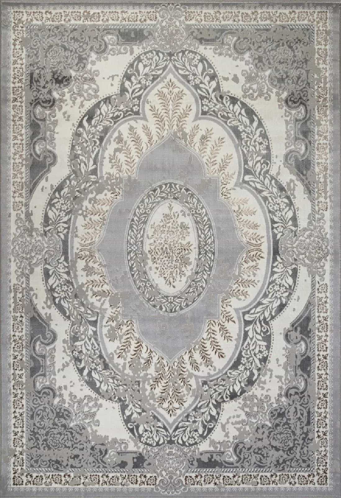 Ковер Ковер MERINOS PALERMO F290 GRAY-GREEN 2.4x4м