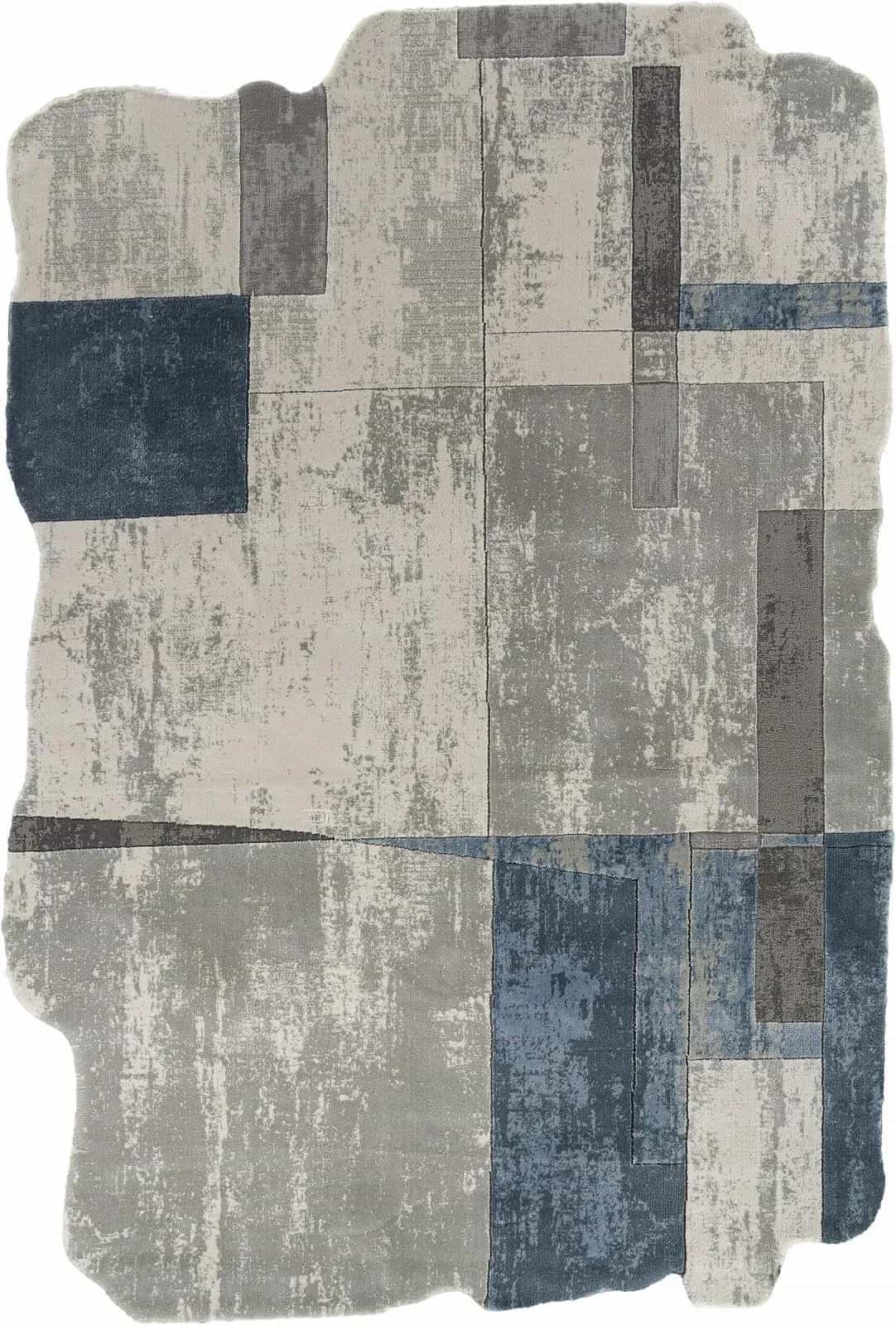 Ковер Ковер Современный KARMEN HALI SAFIR 00838T GREY / BLUE 1.56x2.3м