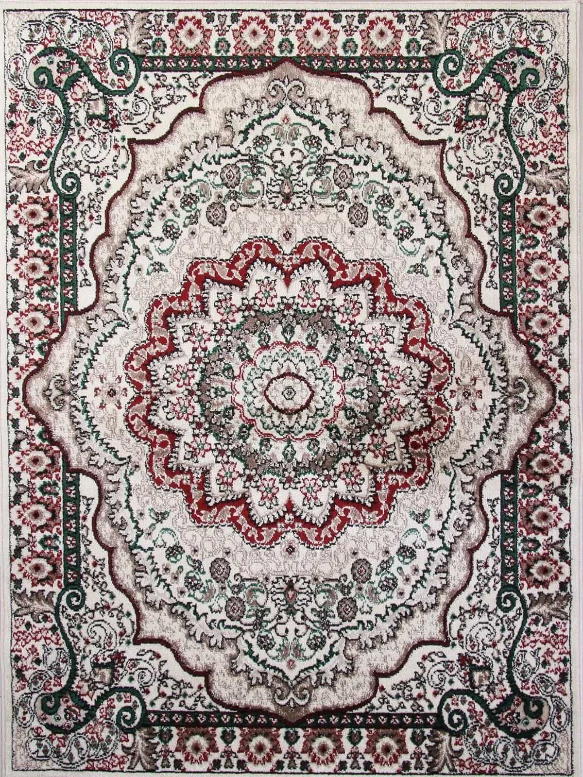 Ковер Ковер Классический MERINOS DARGA F670 CREAM-RED 2.5x3.5м