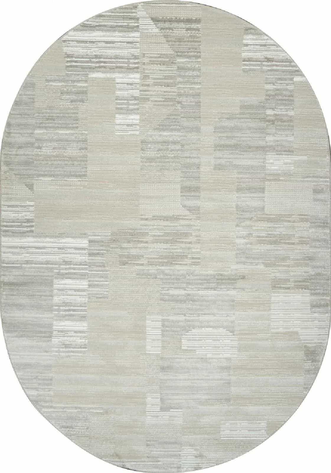 Ковер Ковер Современный MERINOS SIRIUS F190 CREAM-NATURAL Овал Овал 1.5x3м