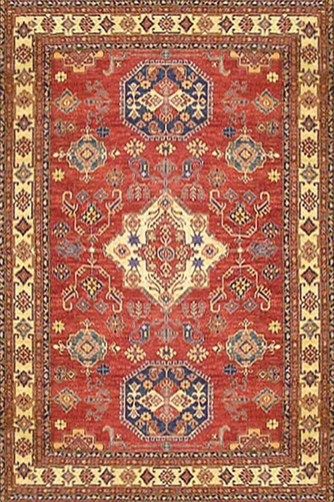 Афганский ковер ручной работы Казах 2.42x3.17м
