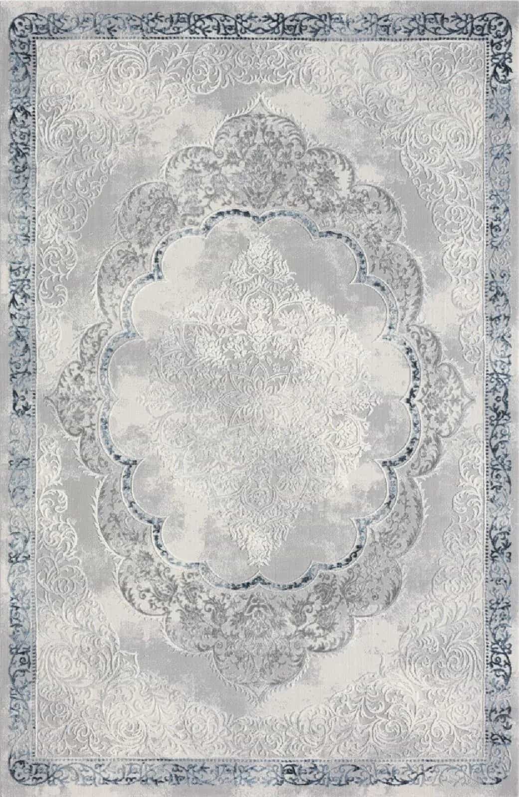 Ковер KARMEN HALI NENSI GL073T GREY / GREY 2.34x3.4м