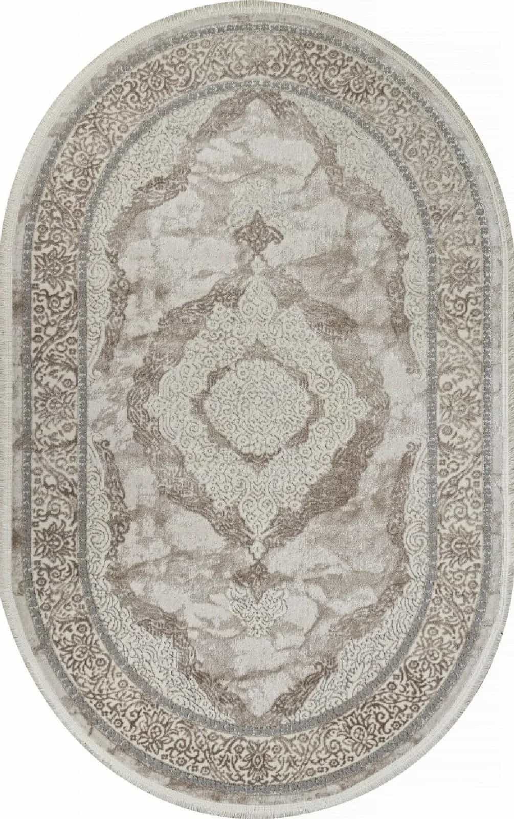 Ковер Ковер Классический KARDELEN MARMARIS 26491B CREAM / BEIGE Овал Овал 1.92x2.9м