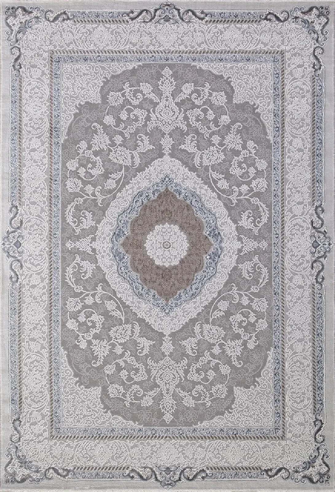 Ковер KARMEN HALI ARMINA 03874A BLUE / BLUE 2.4x5м