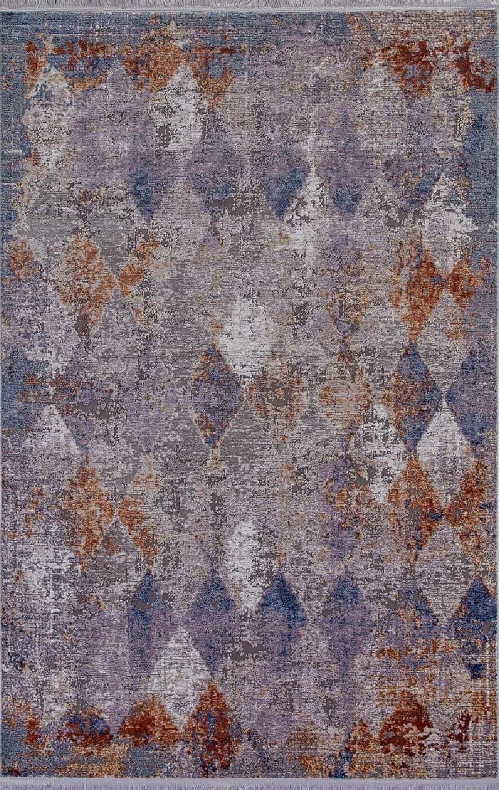Ковер KARMEN HALI RIM 05703G GREY / GREY 0.95x2м