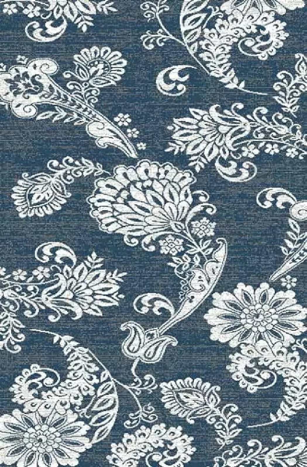 Дорожка Merinos Silver d232 blue 5м