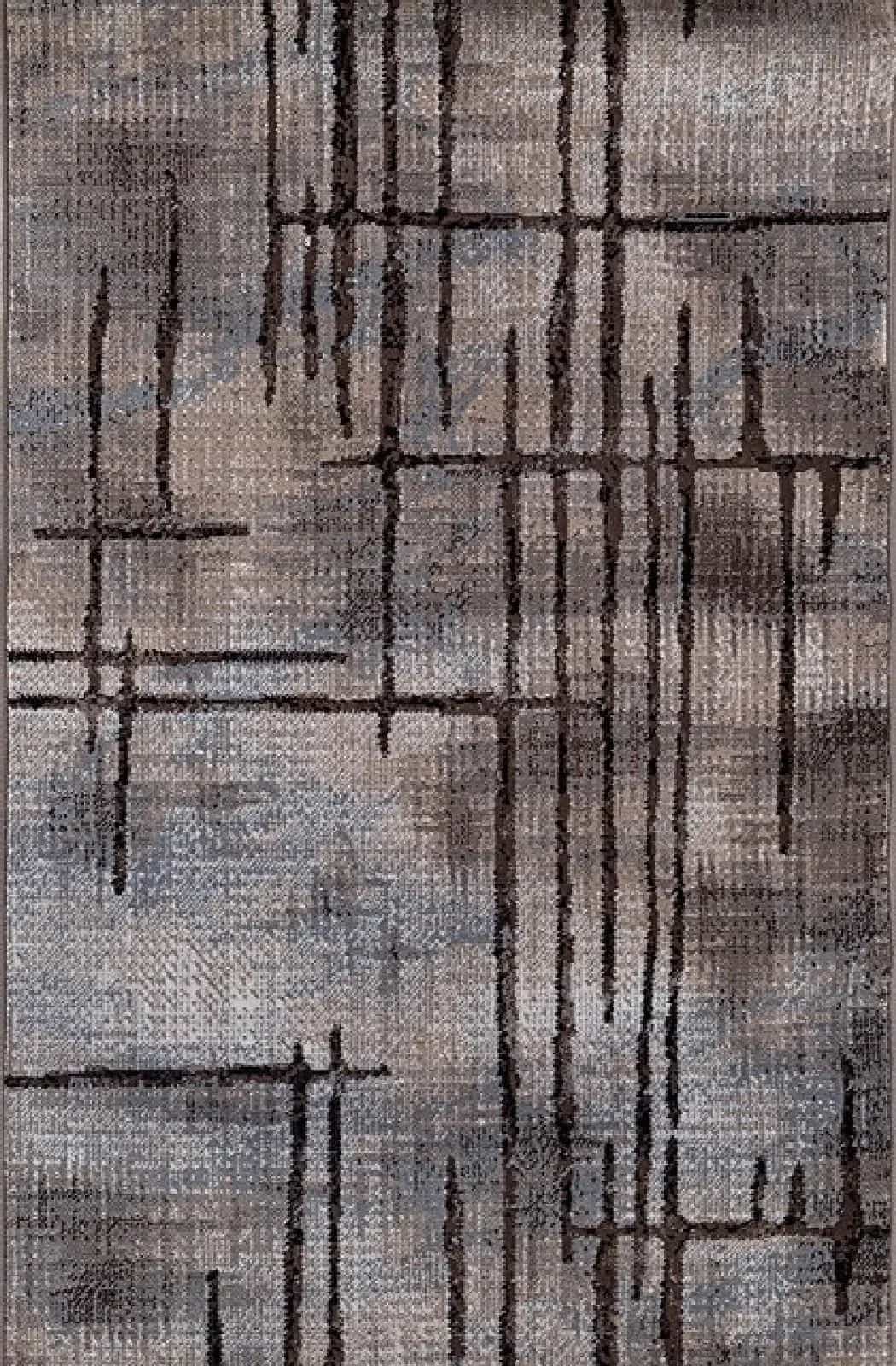 Дорожка MERINOS SIERRA D717 BEIGE-BLUE 2 3м