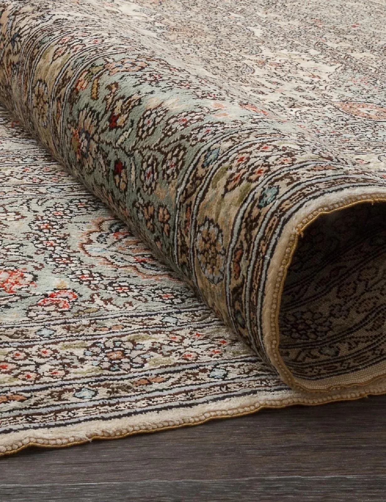 QINGHAI TIBETAN SHEEP CARPETS Tibet SILK & SILK S-02 - фото 2