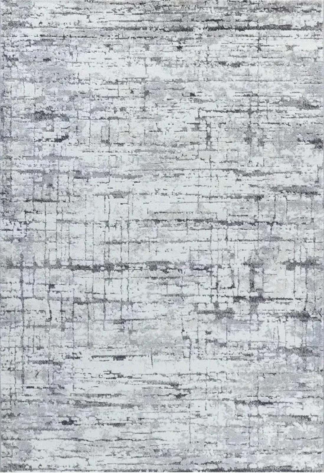 Ковер OZ KAPLAN Coruna B0492B Grey-Cream 1x1.4м