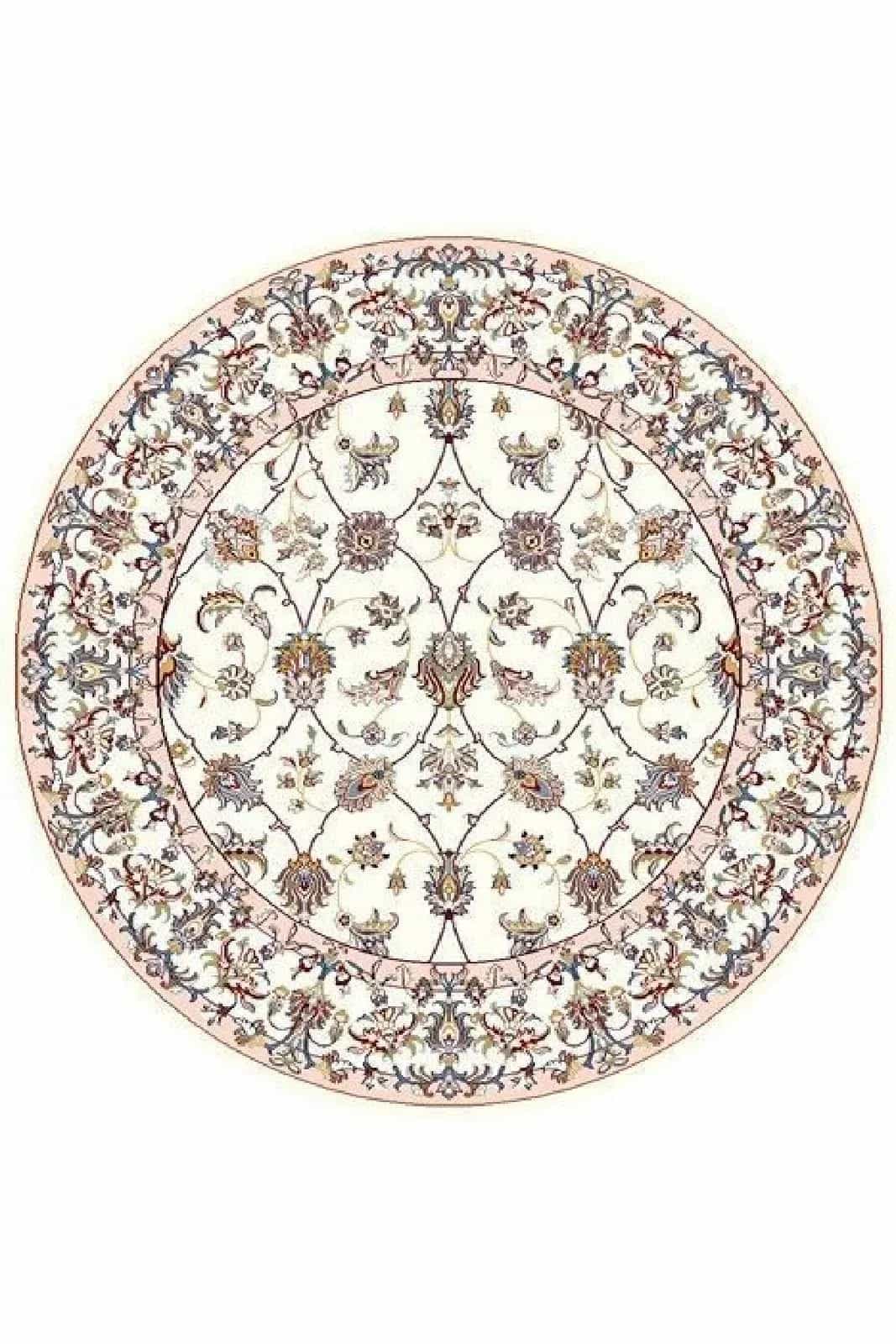 Ковер Erdenet Hunnu Wool+Viscose 6C1562 001 Круг Круг 1.6x1.6м