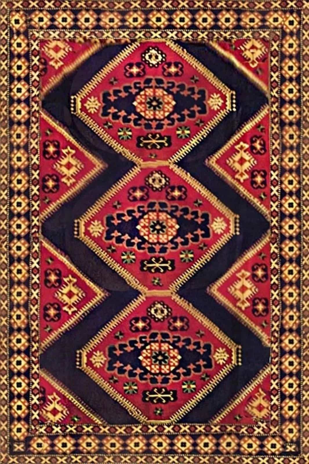 Афганский ковер ручной работы Ширван 1.57x1.82м