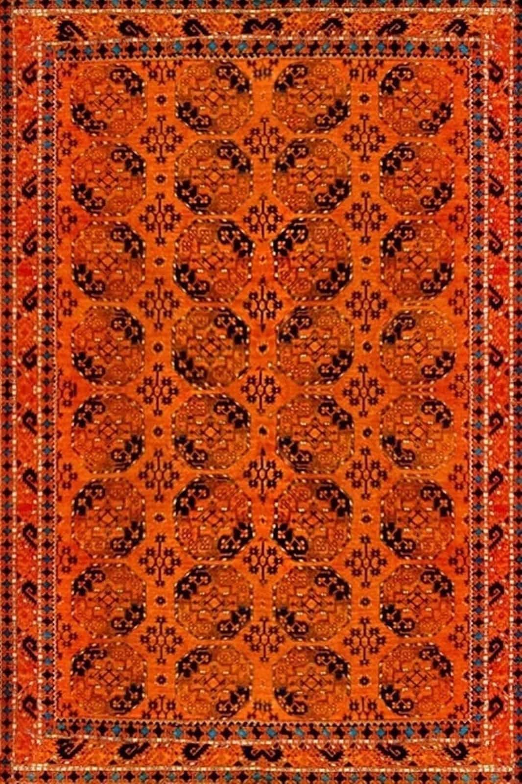 Афганский ковер ручной работы Эрсари 2.66x3.74м