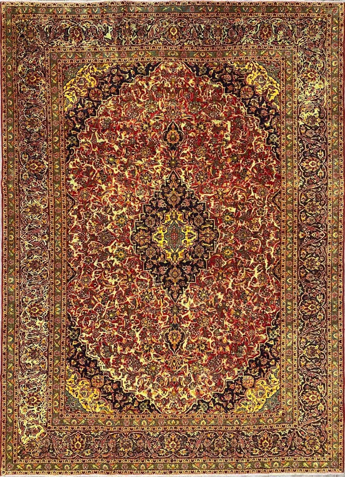 Шерстяной Иранский ковер ручной работы 2.99x4.08м