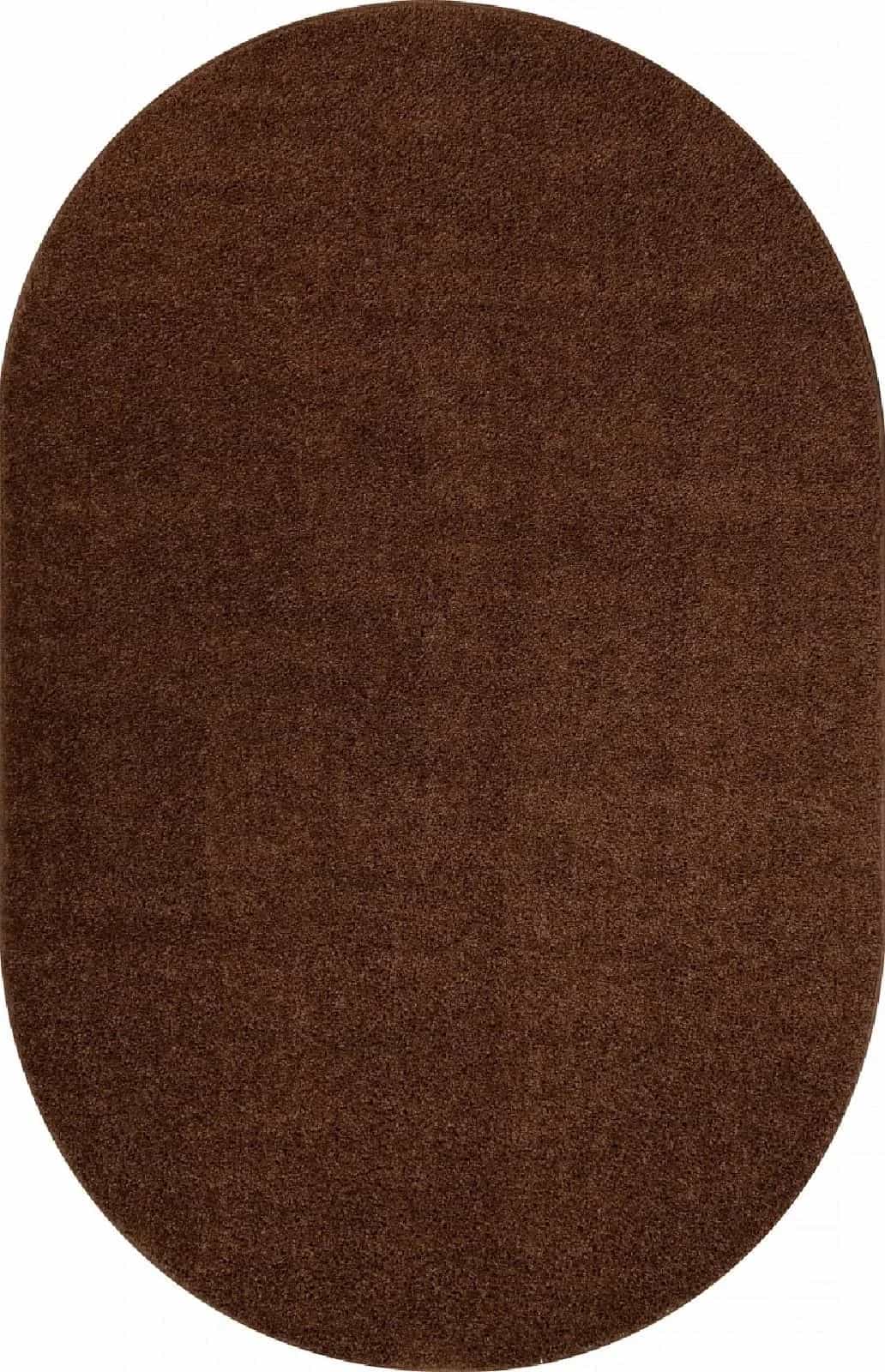 Ковер MERINOS LANA t600 BROWN Овал Овал 2x3м