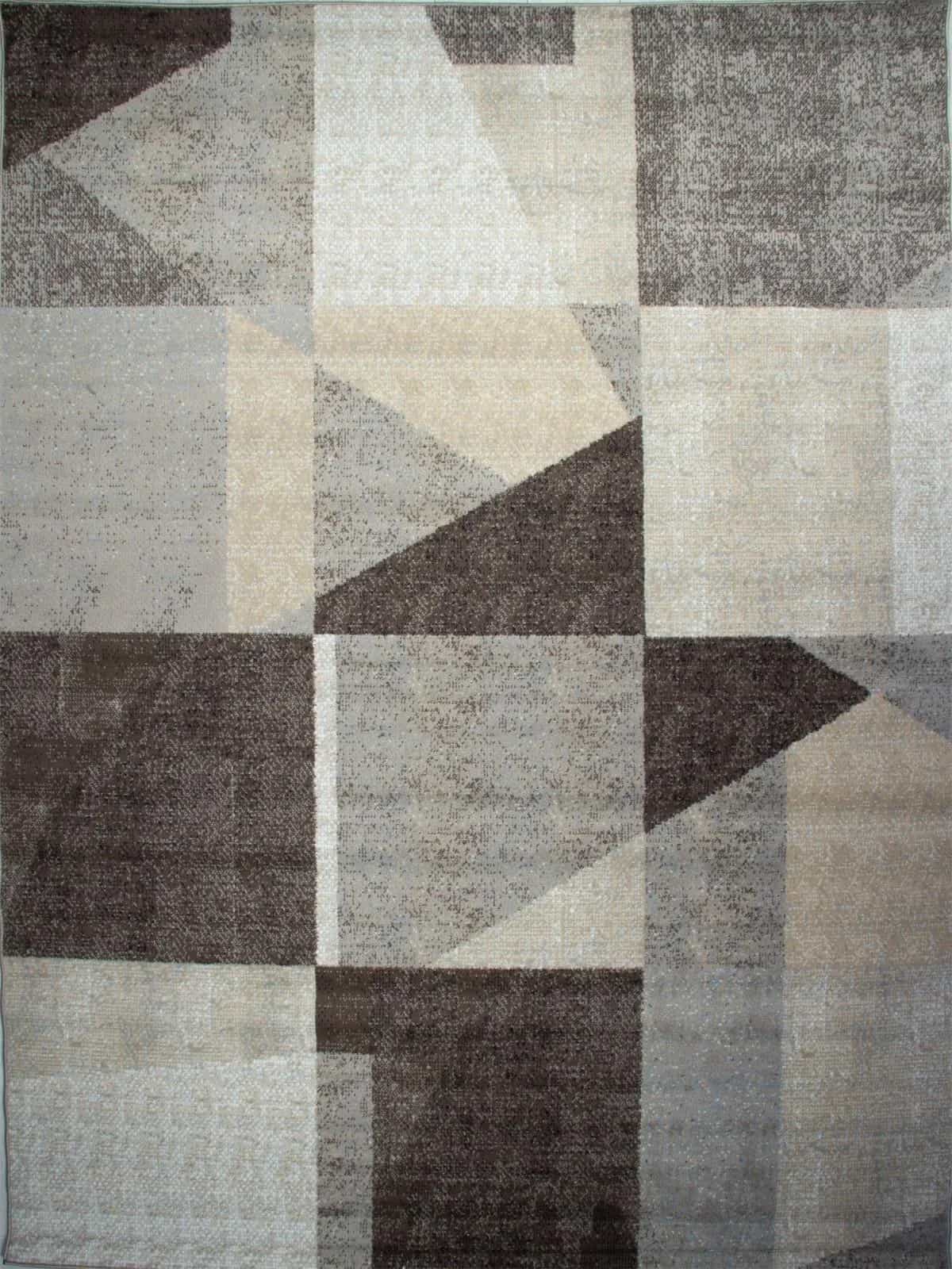 Ковер Ковер AIDIN CARPET PRAGA 06052B BROWN / TOZ GRI 3x4м