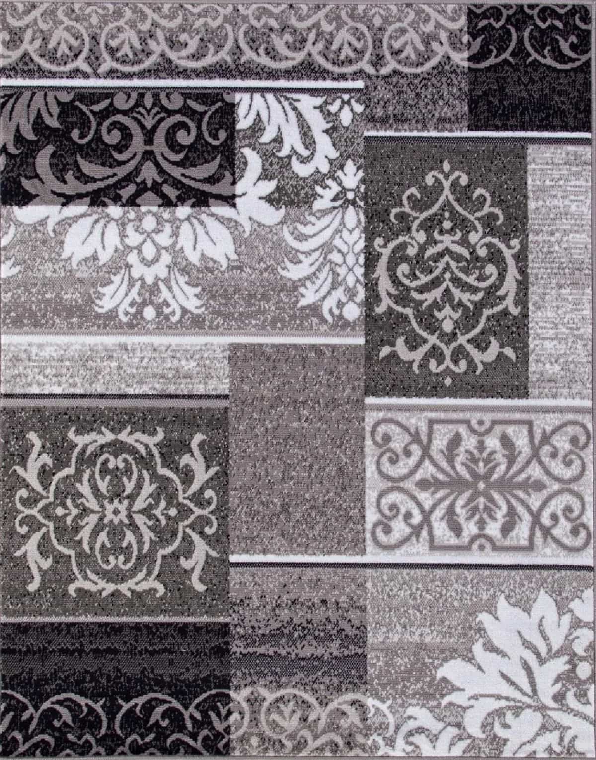 Ковер Merinos Silver d216 GRAY 3x4м