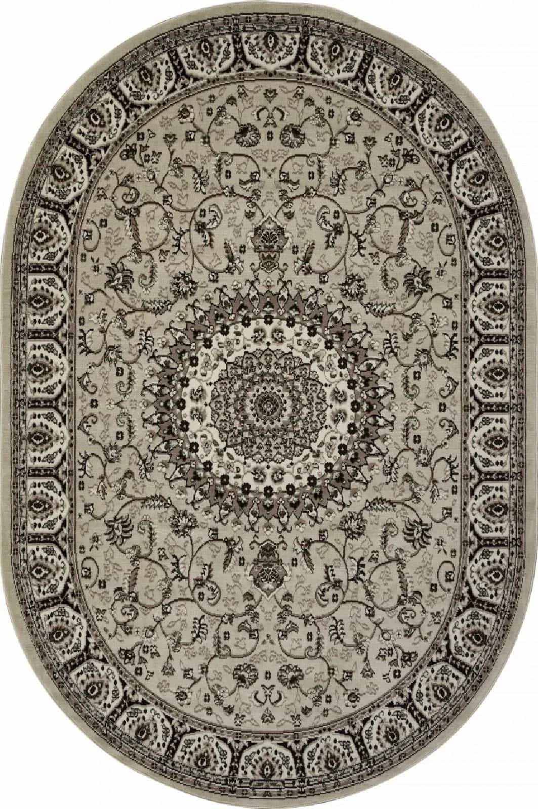 Ковер Ковер MERINOS GAVANA d409 BEIGE Овал Овал 1.5x3м
