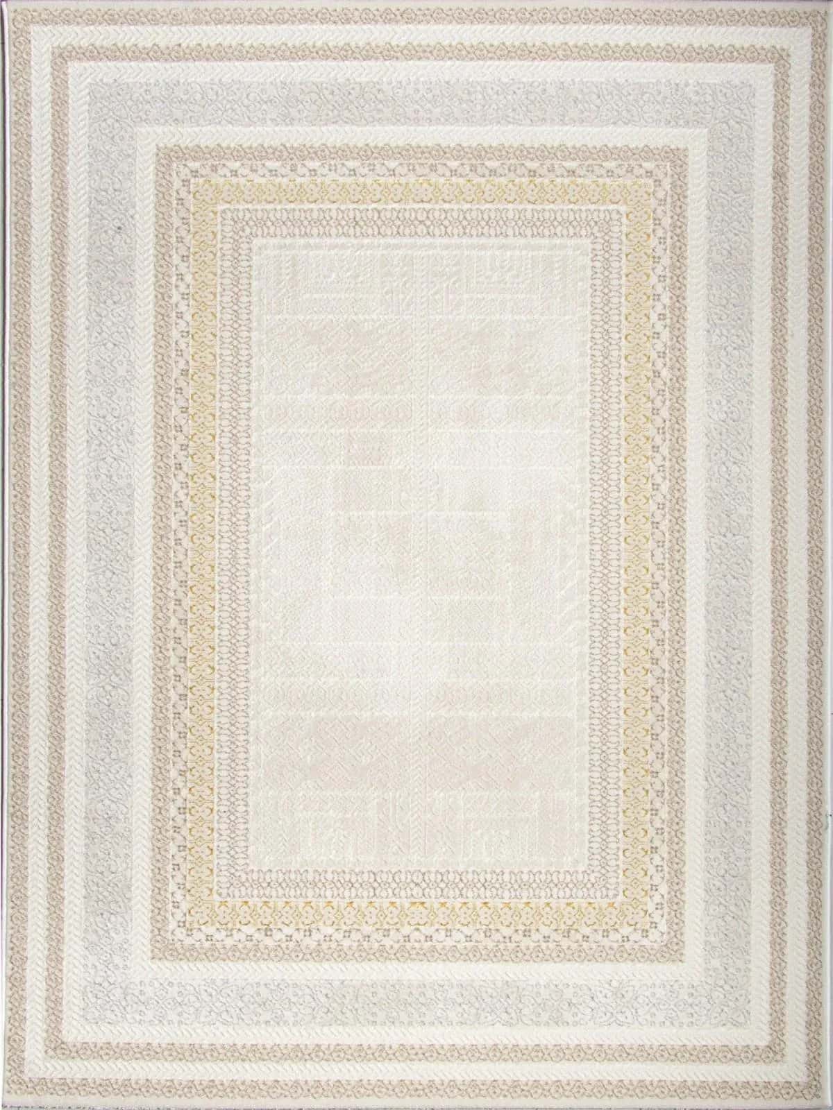 Ковер Ковер ALFA CARPET DALIDA 20813A L.GOLD / L.BEIGE 1x2м