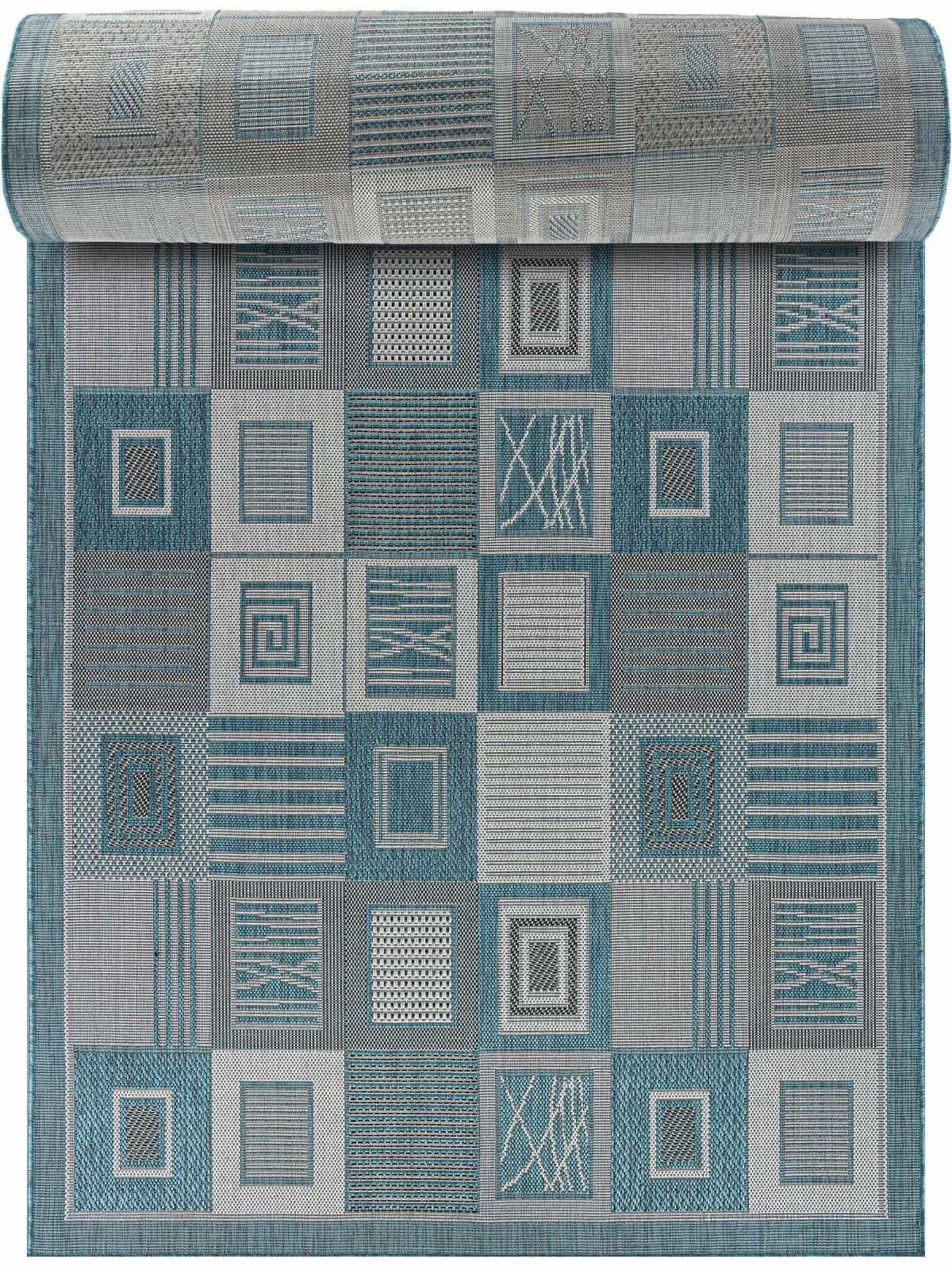 Дорожка Дорожка Современный MERINOS KAIR S138 BLUE 25м