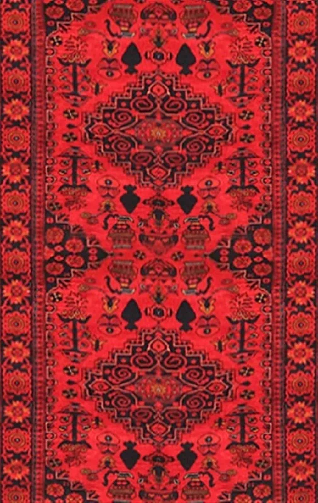 Афганский ковер ручной работы Белжик 0.75x2.88м