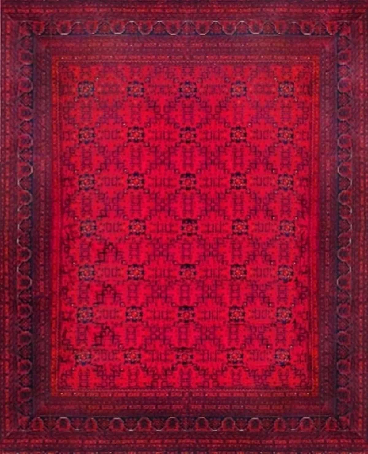 Афганский ковер ручной работы Белжик 2.64x3.35м