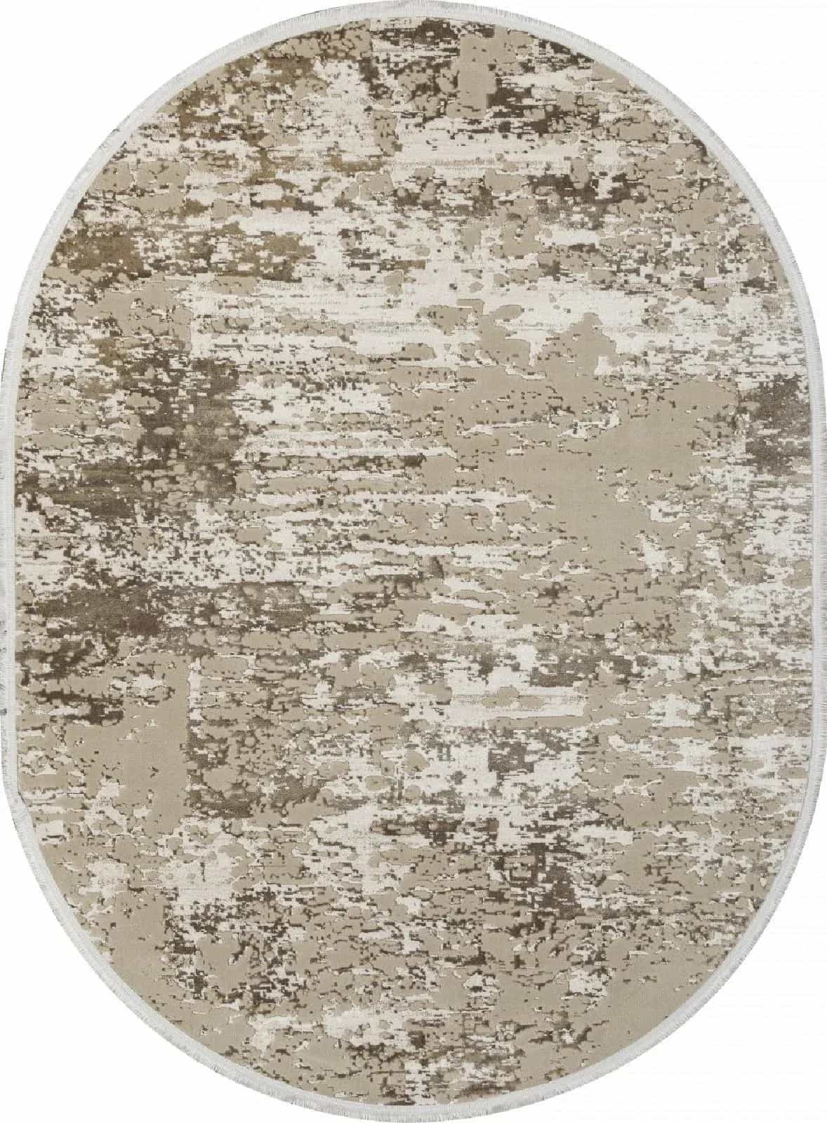 Ковер MERINOS DOLCE F201 BEIGE Овал Овал 1.6x2.2м