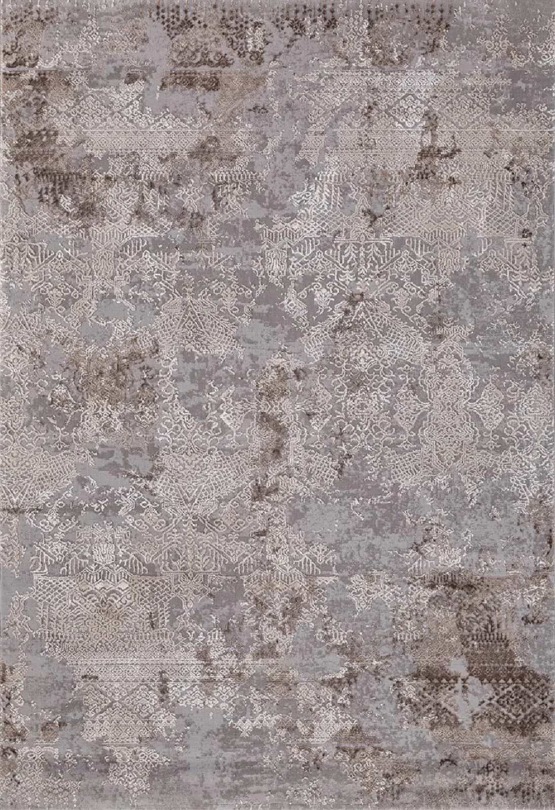 Ковер KARMEN HALI ARMINA 03851C GREY / BROWN 2x4м