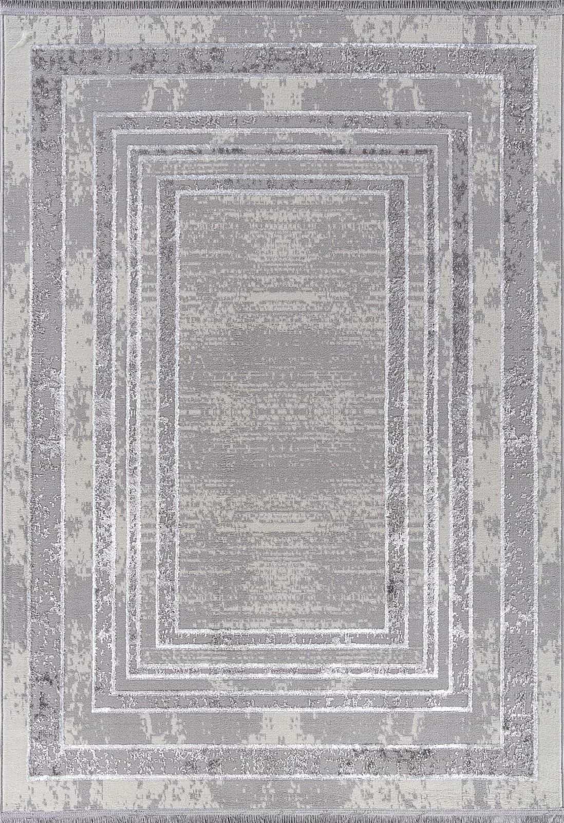 Ковер Ковер Современный SAYDAM LORA 1634G GREY / GREY 0.8x1.5м