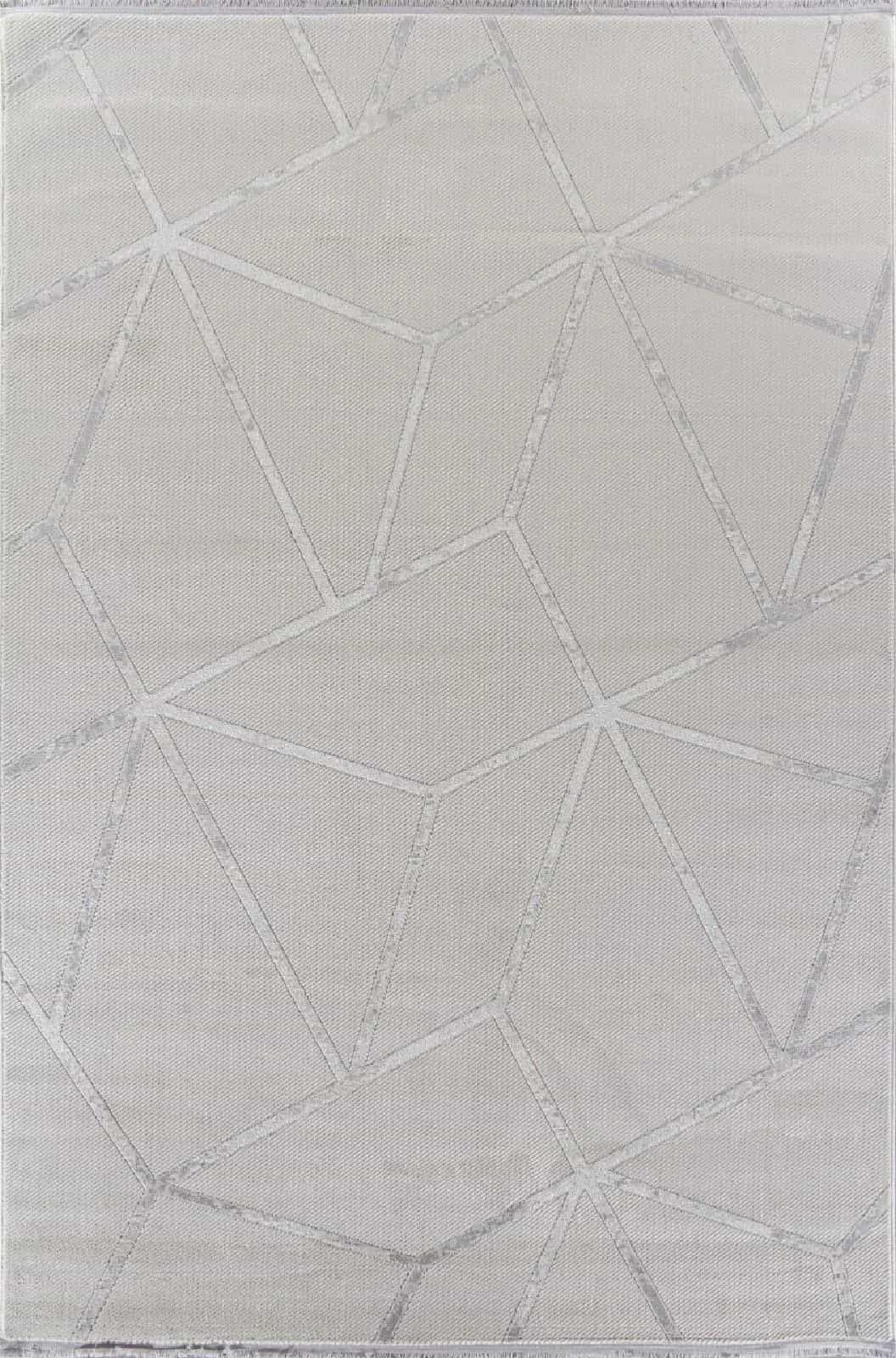 Ковер Ковер Современный DURKAR RUBI 28219A CREAM / CREAM 0.8x1.5м