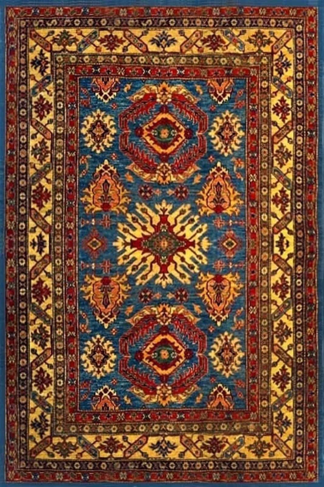 Афганский ковер ручной работы Казах 1.67x2.59м