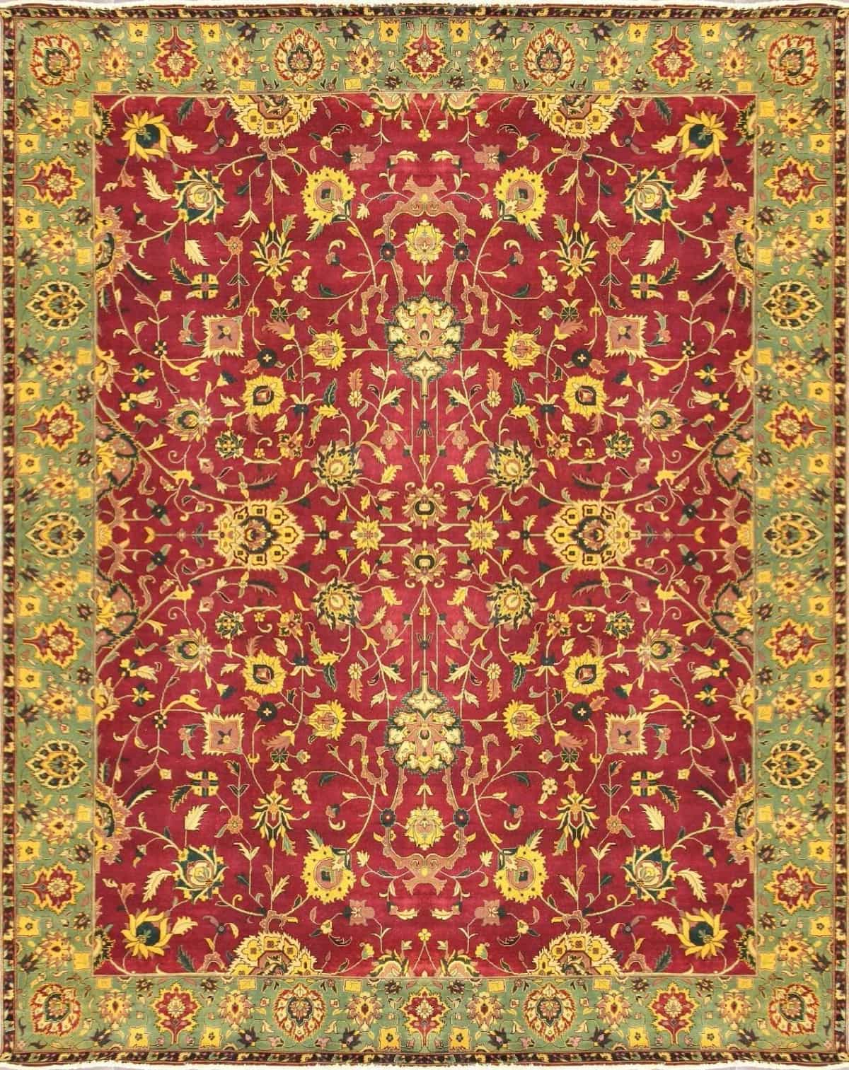 Шерстяной Индийский ковер ручной работы 2.48x3.06м