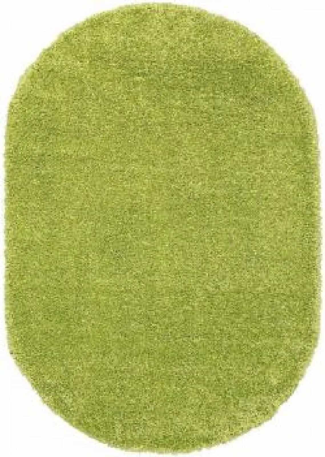 Ковер Merinos Shaggy Ultra s600 GREEN Круг Круг 2x5м
