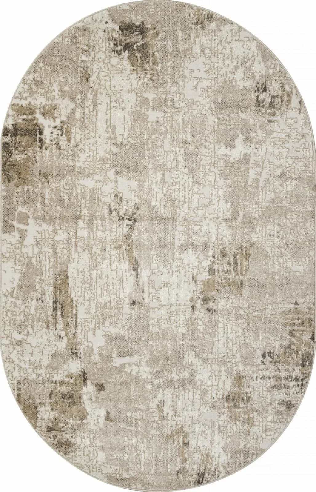 Ковер Ковер MERINOS SIMIRA F218 BEIGE Овал 1.5x2.3м